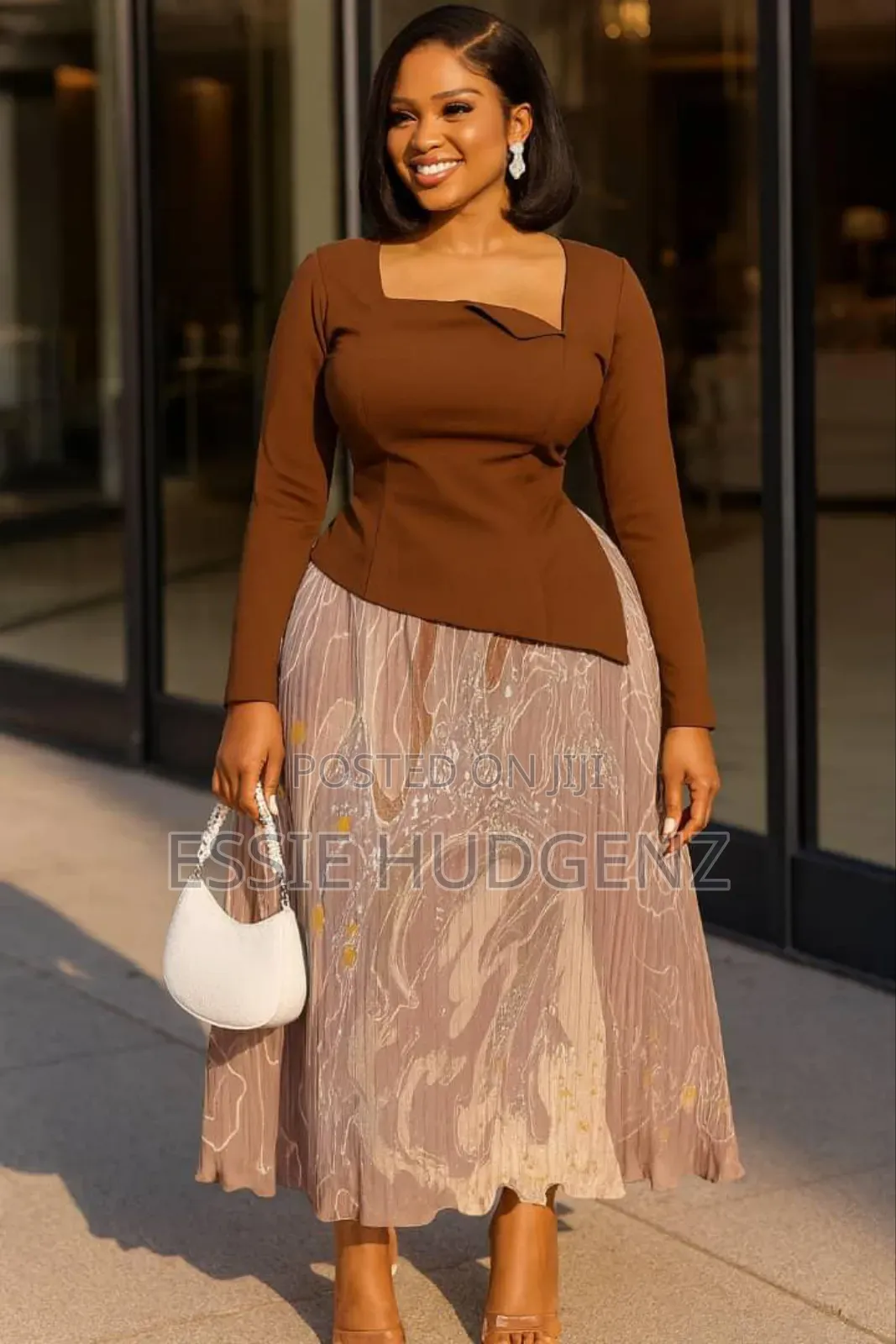 2pc Skirt Top