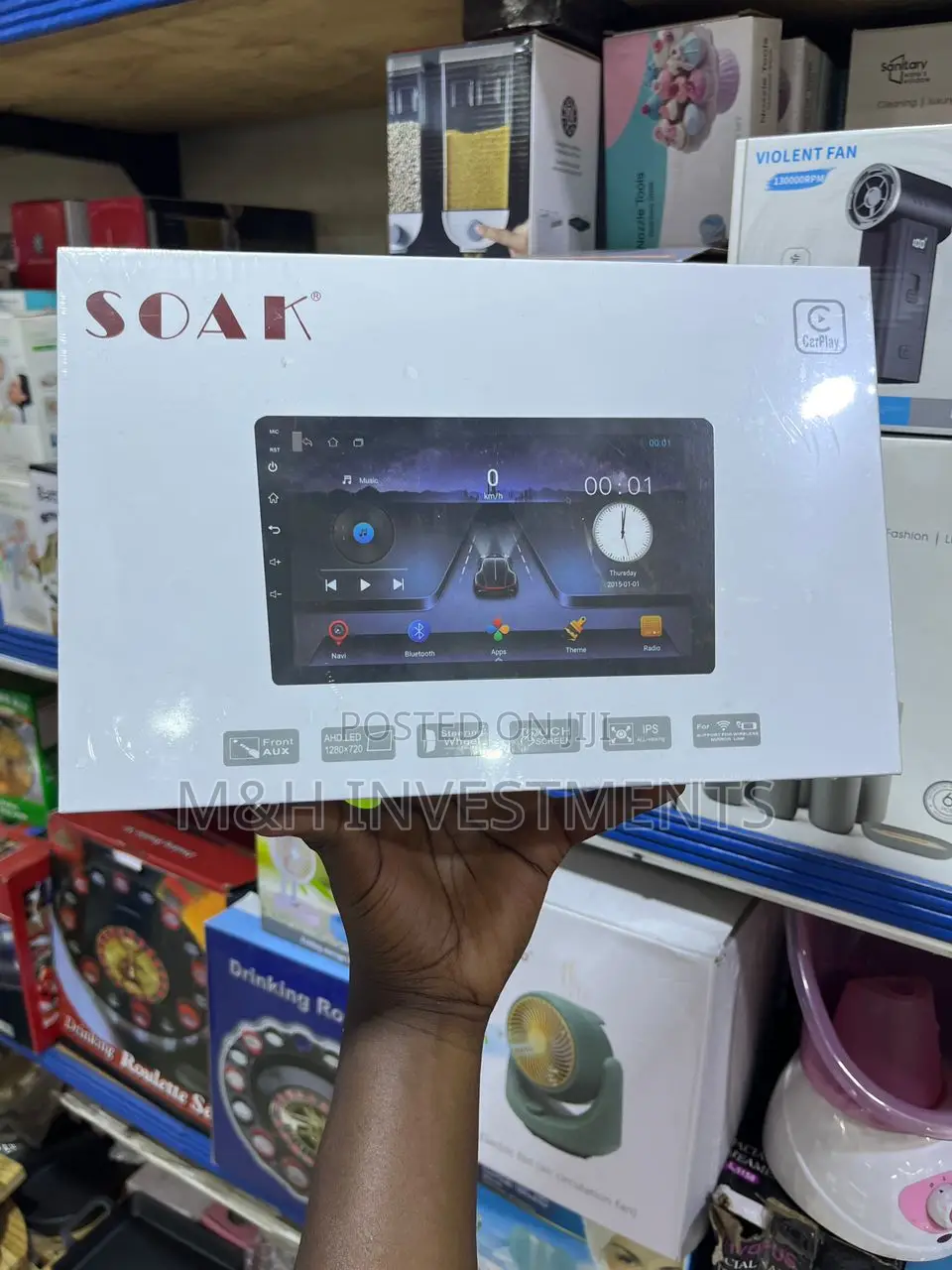 Soak Universal Car Multimedia Player
