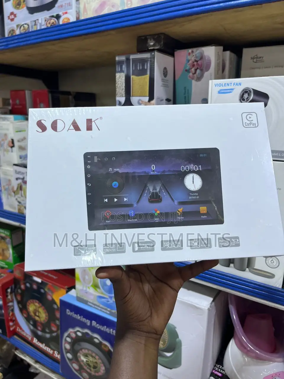 Soak Universal Car Multimedia Player