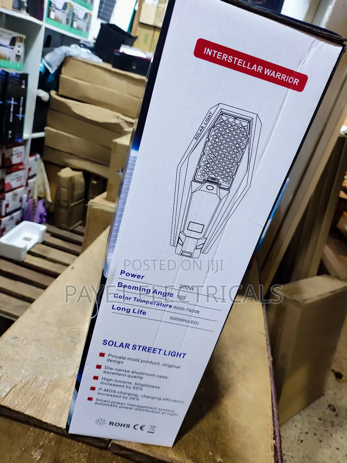 Ip67 Waterproof Solar Street Light