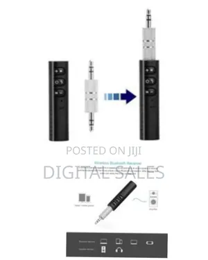 Go-Des Bluetooth Reciever , 3.5mm Car Kit Hands Free Music Audio