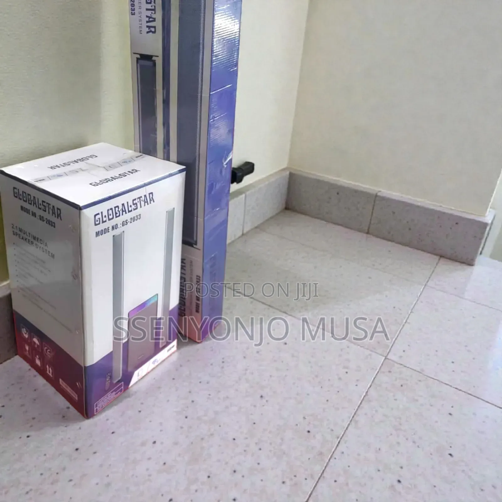 Globalstar Gs-2033 2.1ch Soundbar System | 120w, 2 Tall Boys