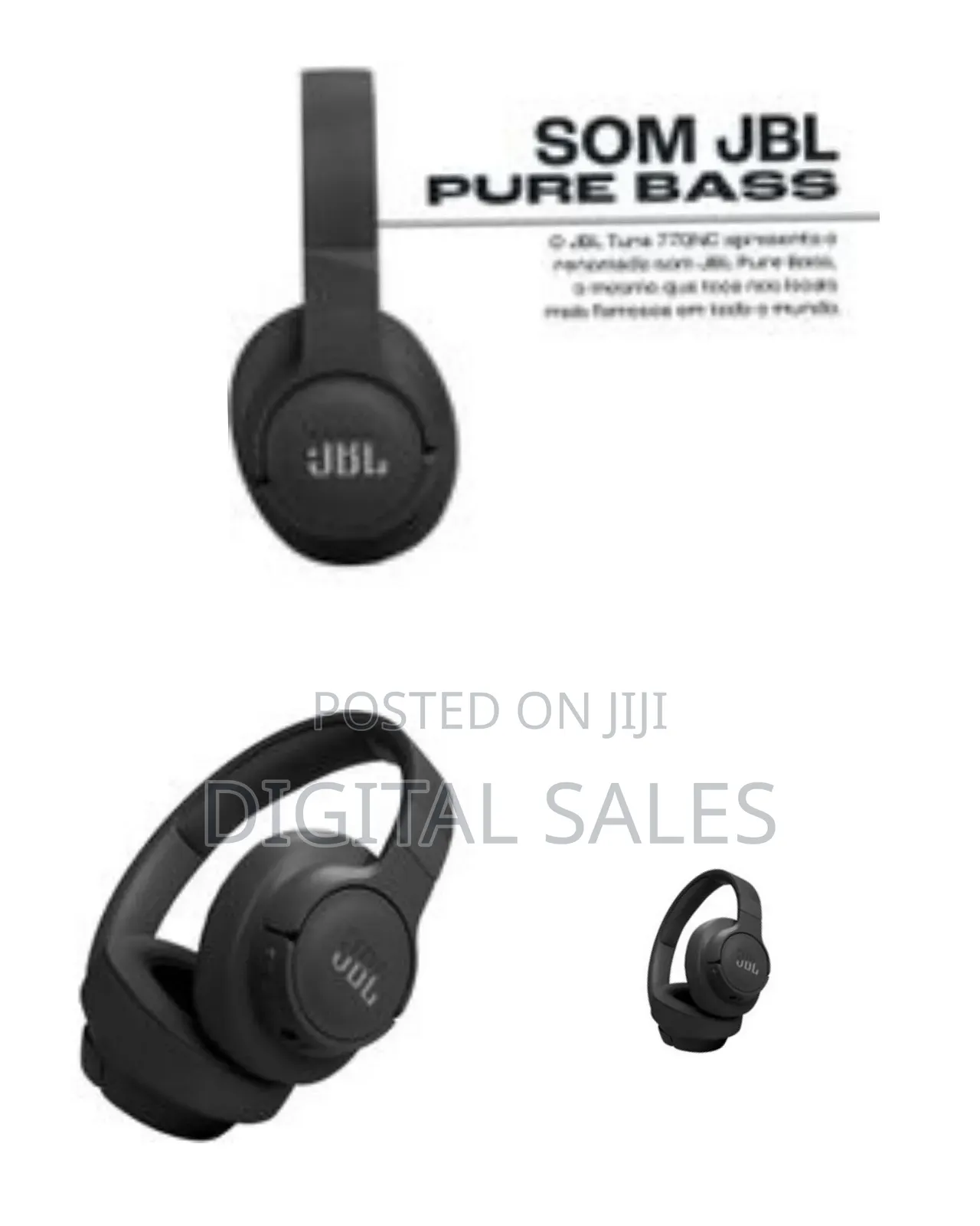 Jbl Tune 770nc Adaptive Noise Cancelling Wireless Over-ear Headphones,