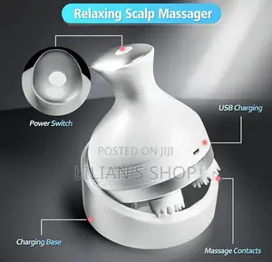 Rechargeable Electric Head and Scalp Massager