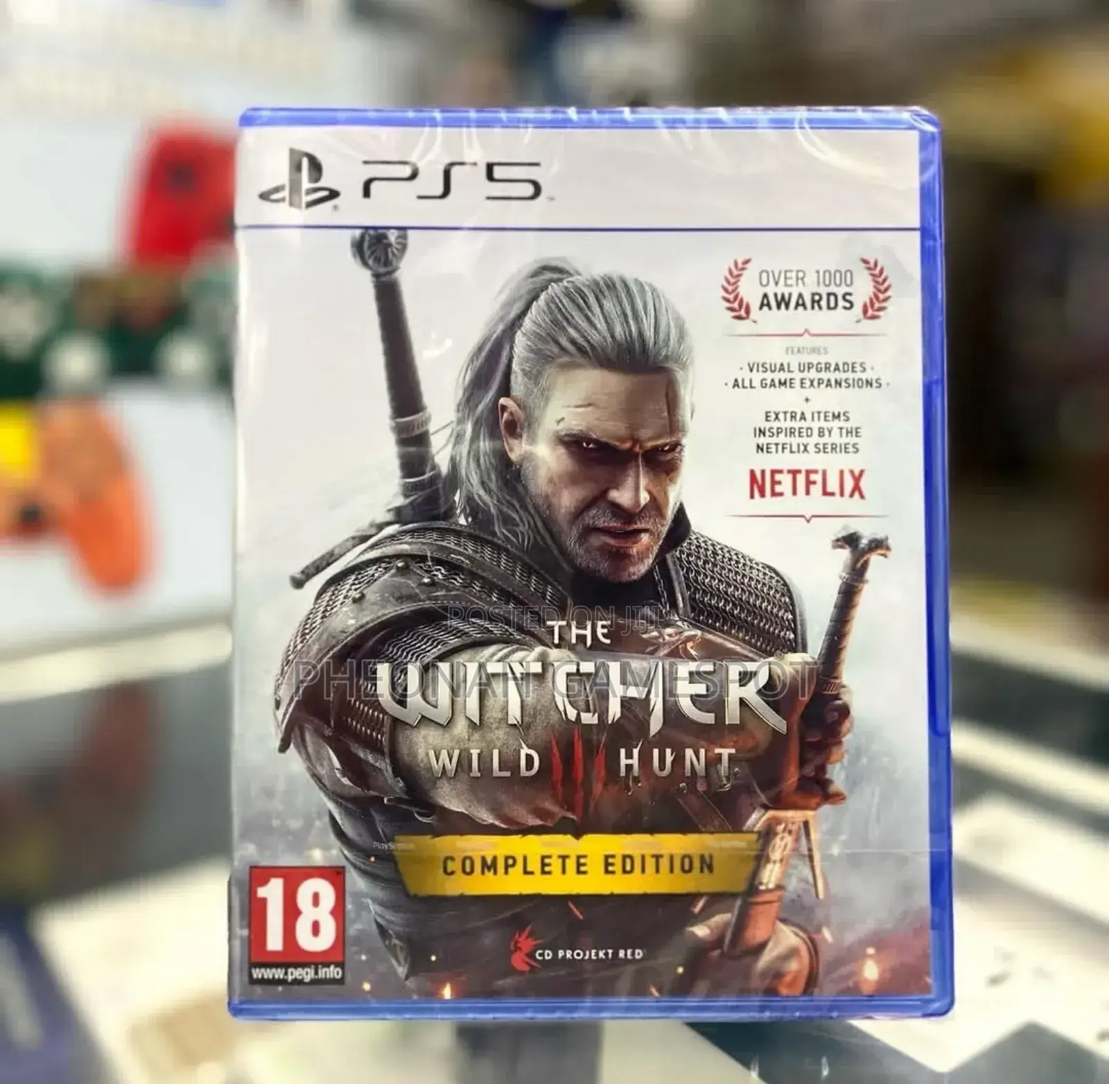 The Witcher Wild Hunt Ps5 Disc