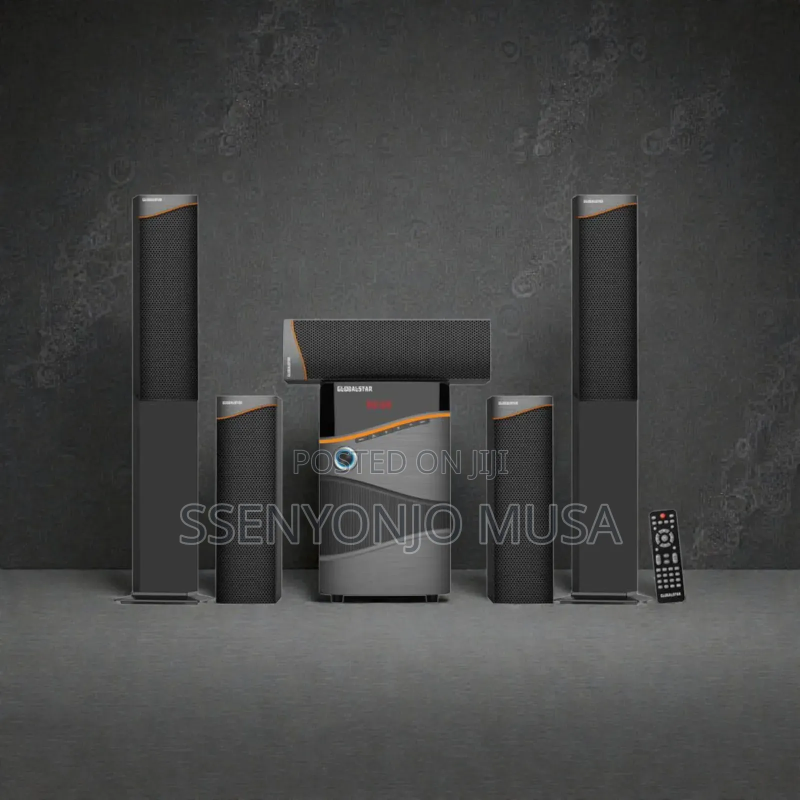 Globalstar Gs-906 5.1 Channel Home Theater Speaker System-