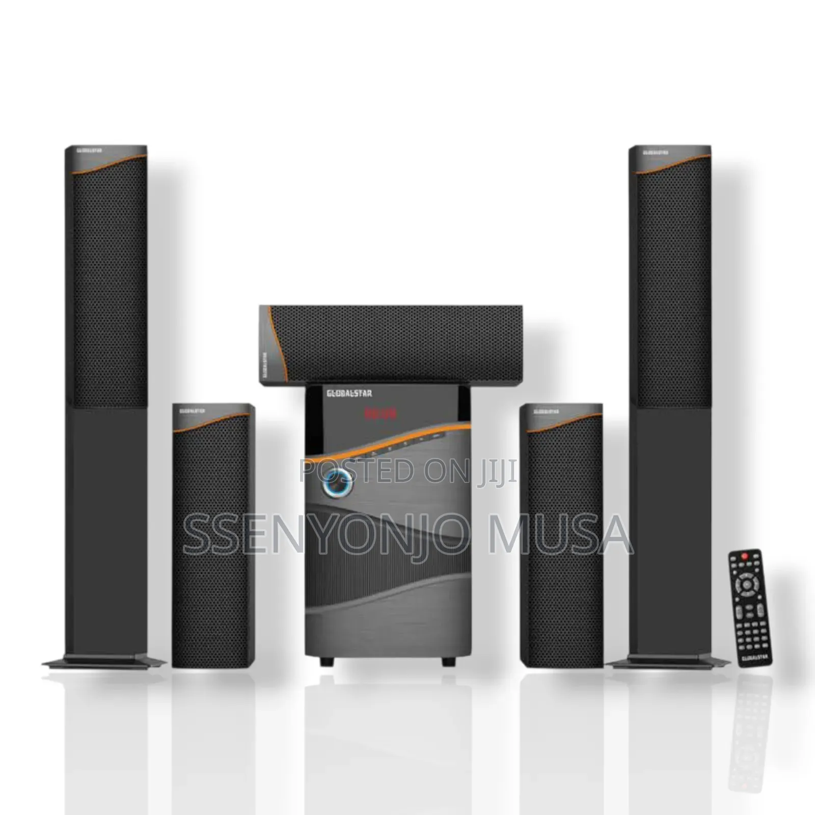 Globalstar Gs-906 5.1 Channel Home Theater Speaker System-