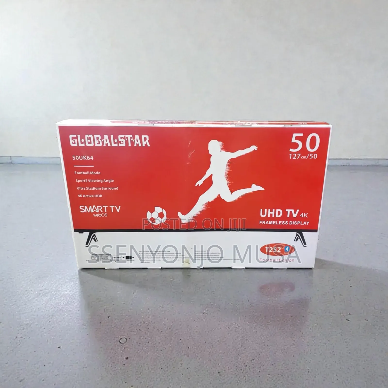 Globalstar 50" Uhd Smart Tv | Djack 50uk64, Webos,Active-