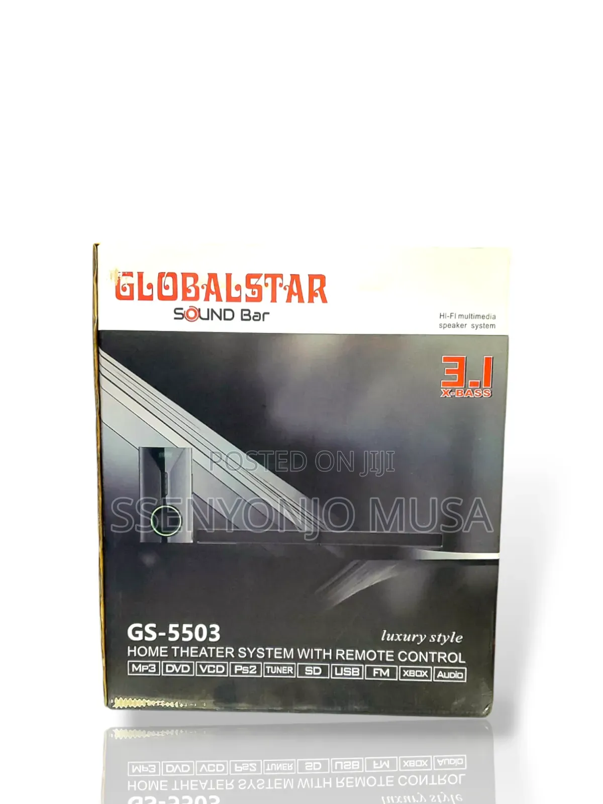 Globalstar Gs-5503 | 3.1ch Sound Bar Home Theater System-