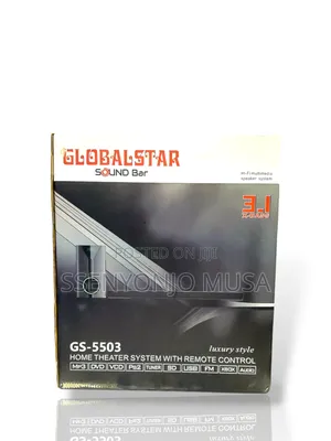 Globalstar Gs-5503 | 3.1ch Sound Bar Home Theater System-