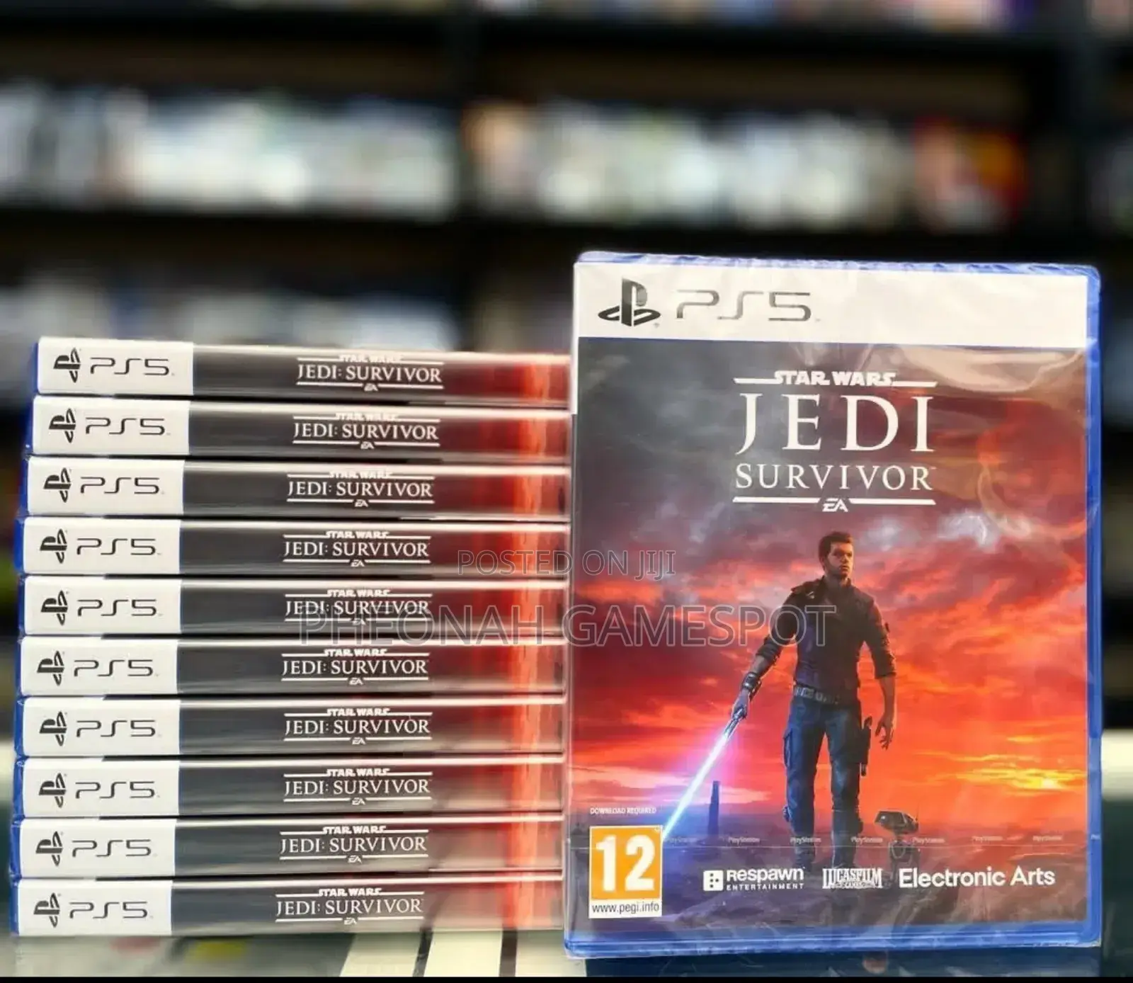Jedi Survivor Game Cd For Ps5