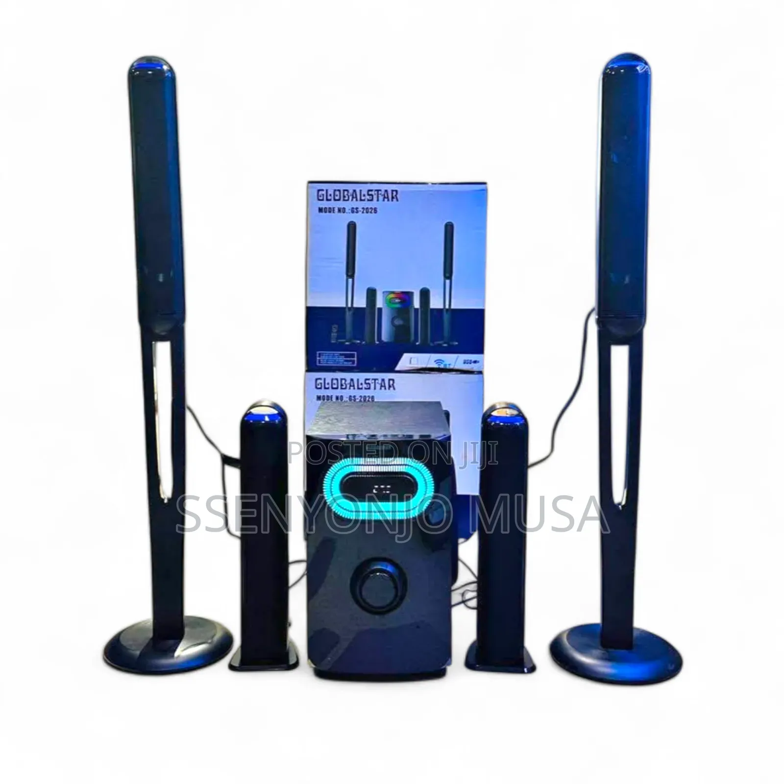 Globalstar Hometheater 4.1 Channel Gs-2026 System Bluetooth Speaker