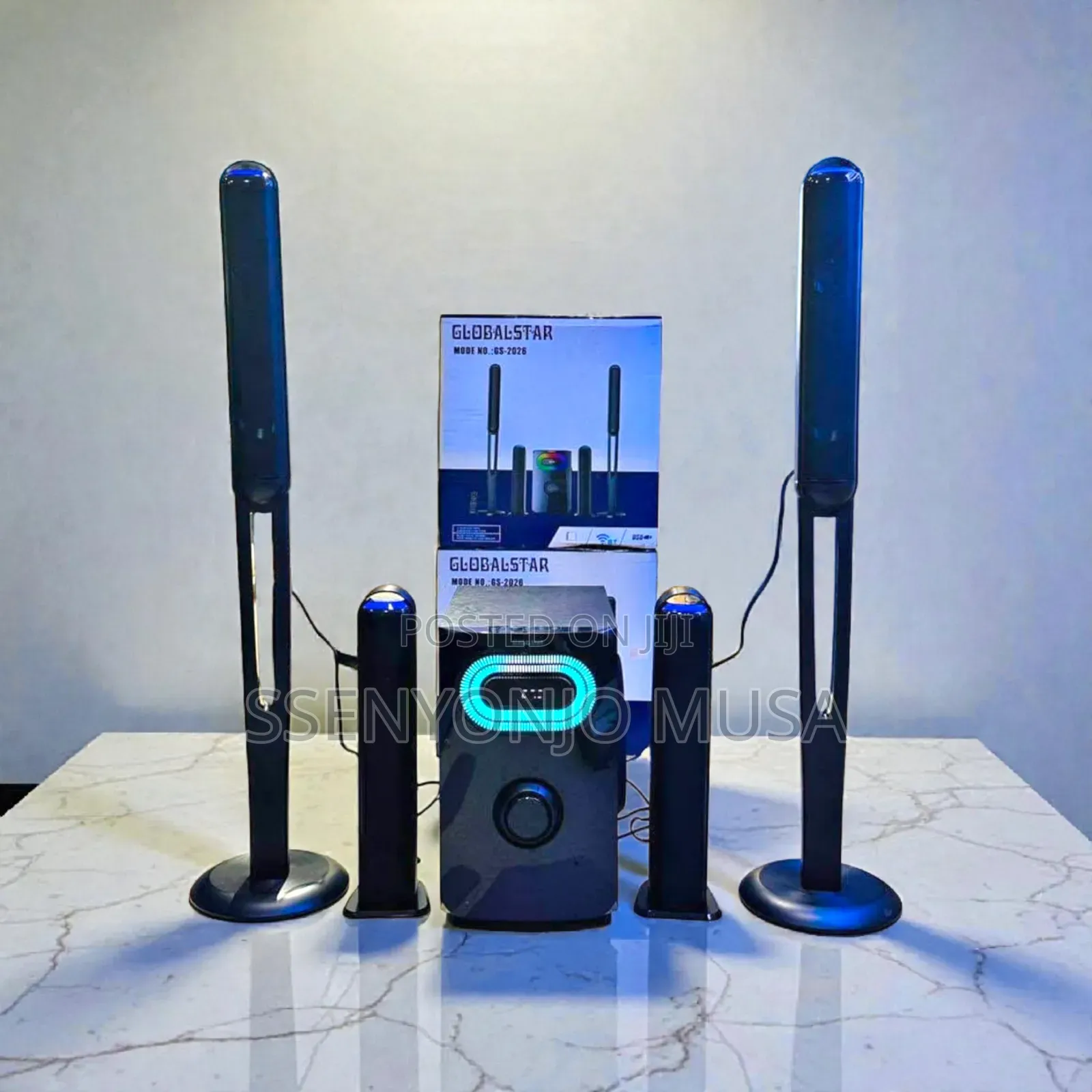 Globalstar Hometheater 4.1 Channel Gs-2026 System Bluetooth Speaker