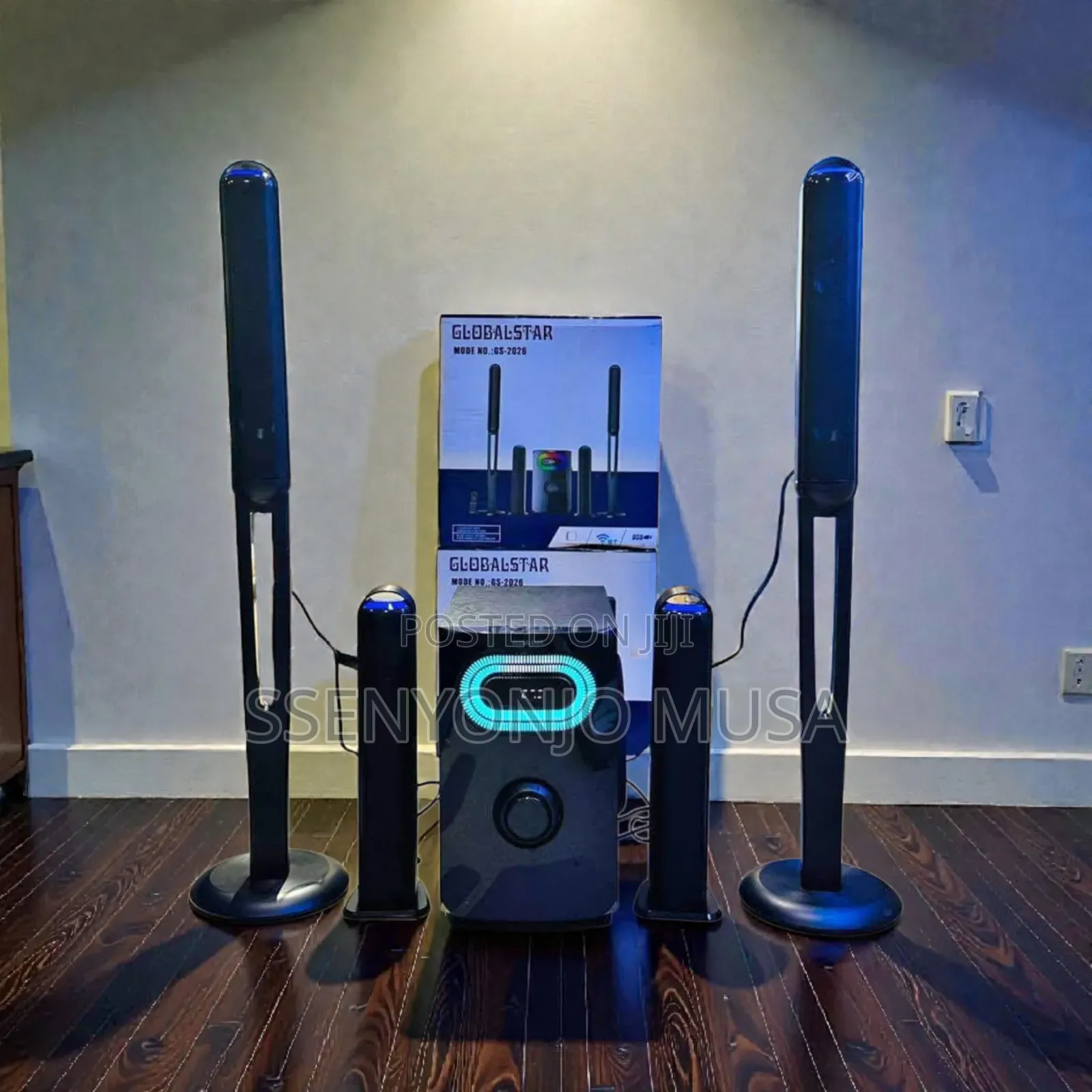 Globalstar Hometheater 4.1 Channel Gs-2026 System Bluetooth Speaker