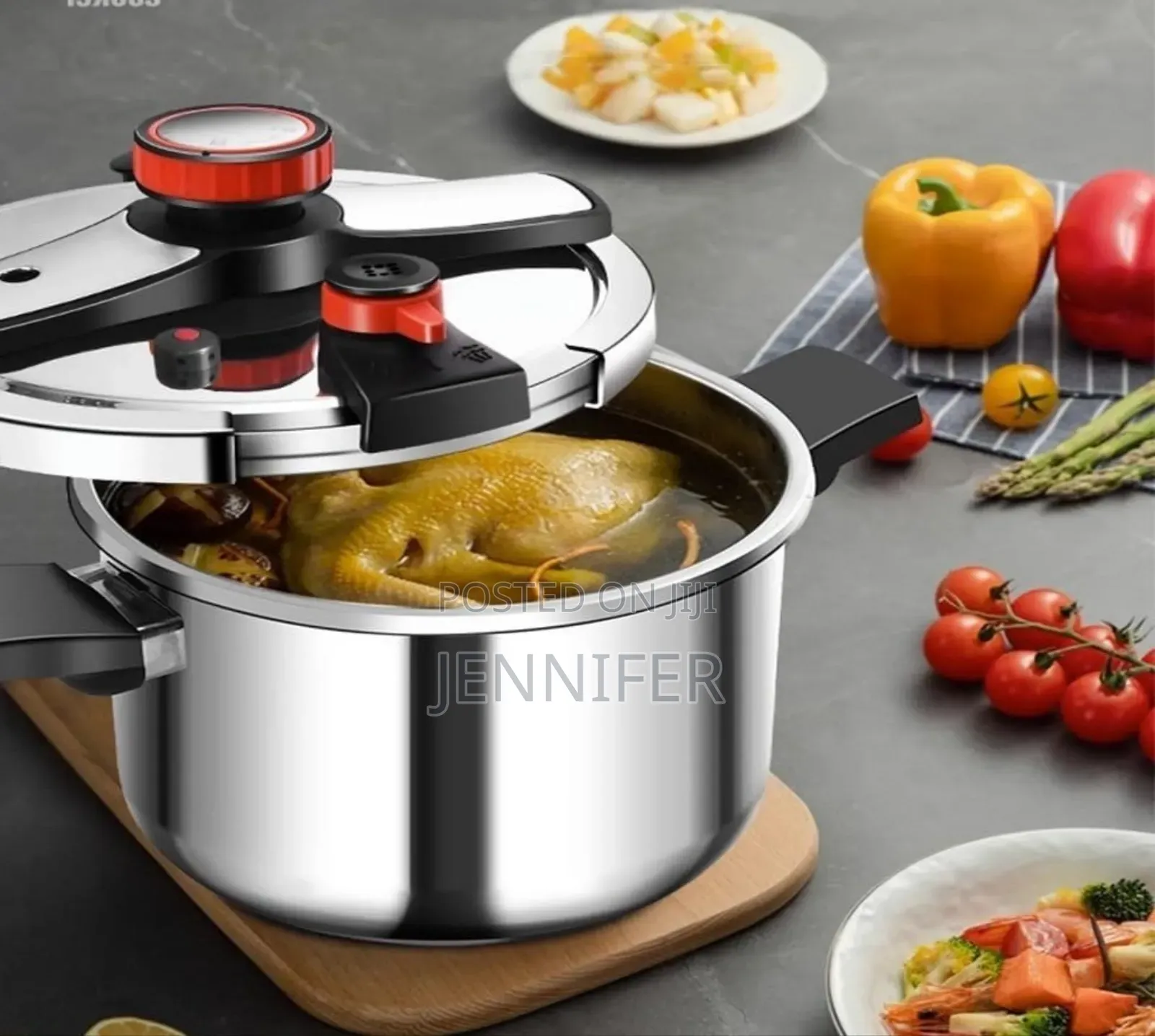 Deniphi Dst26-12l Stainless Steel Pressure Cooker.