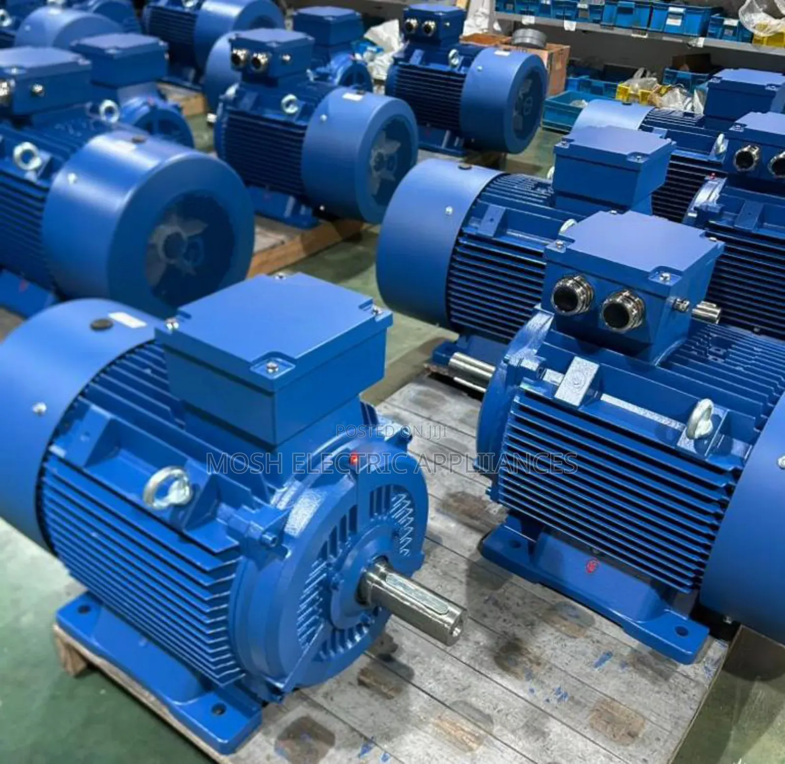 Electric Motors in All Sizes Three Single Phase,Normal High Speed