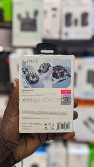 Gaming Phone Cooler Earldom Et-F12 – Magnetic RGB Fan for Heat Control