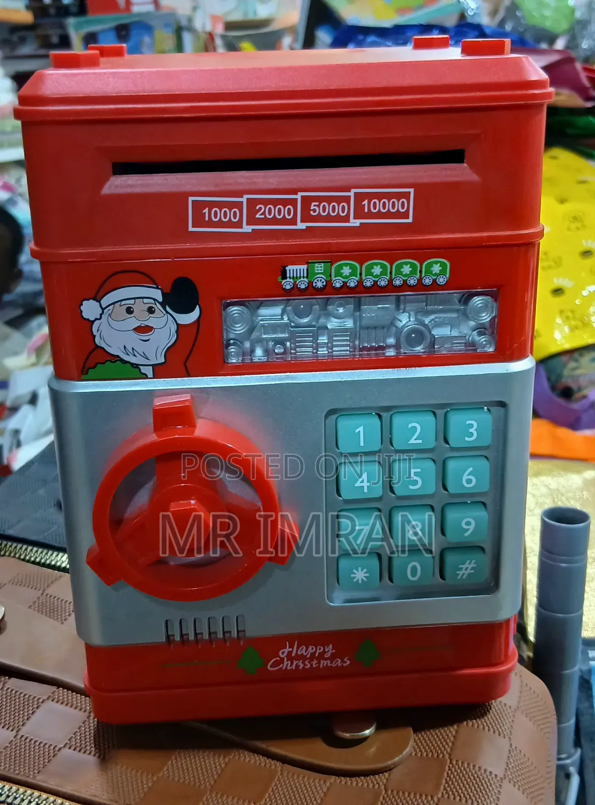 Creative Kids' Atm Piggy Bank With Auto Money Roll and Password Lock