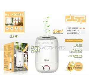 DSP Ultra Sonic Humidifier 23w,