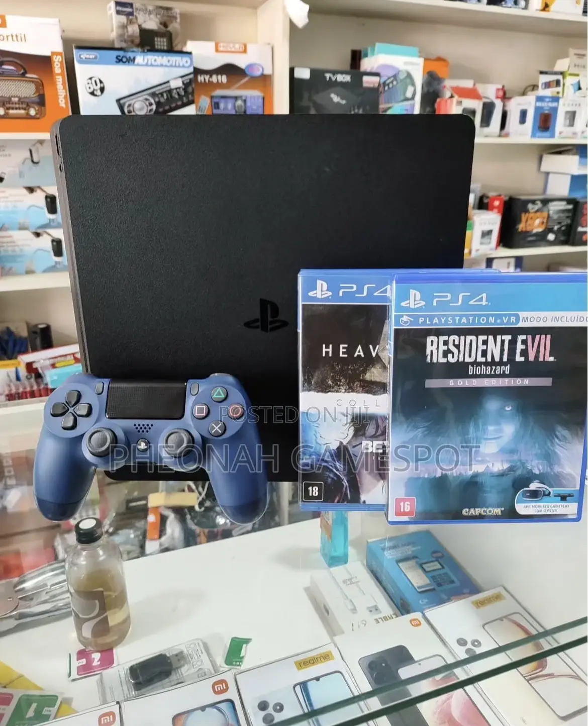 Ps4 Compact Duo, Two Controllers, 10 Games Installed, Smooth Play.