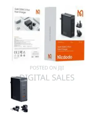 McDodo Gan 100w 3-Port Fast Charger