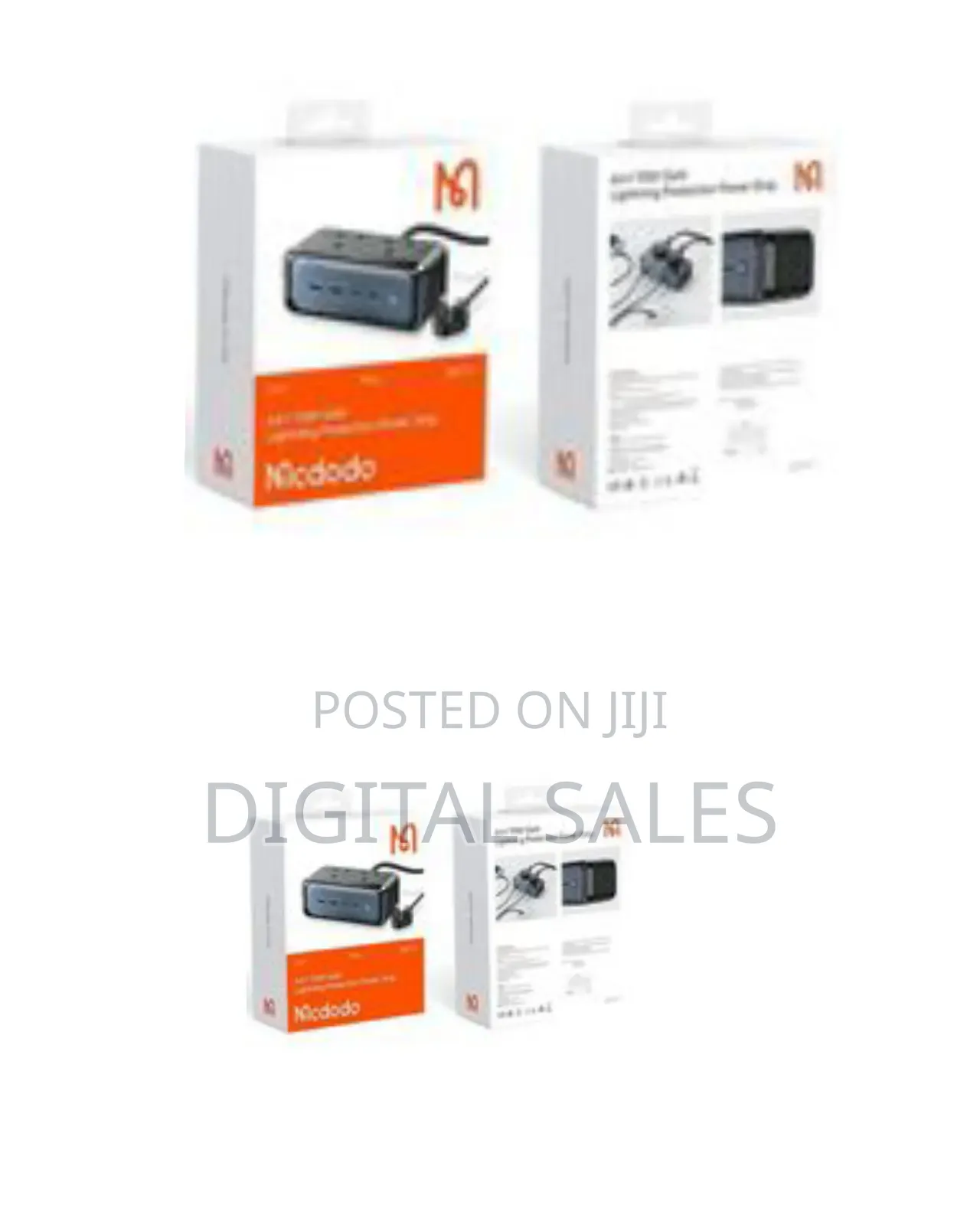 McDodo Adapter Extention 6-in-1 70w Socket