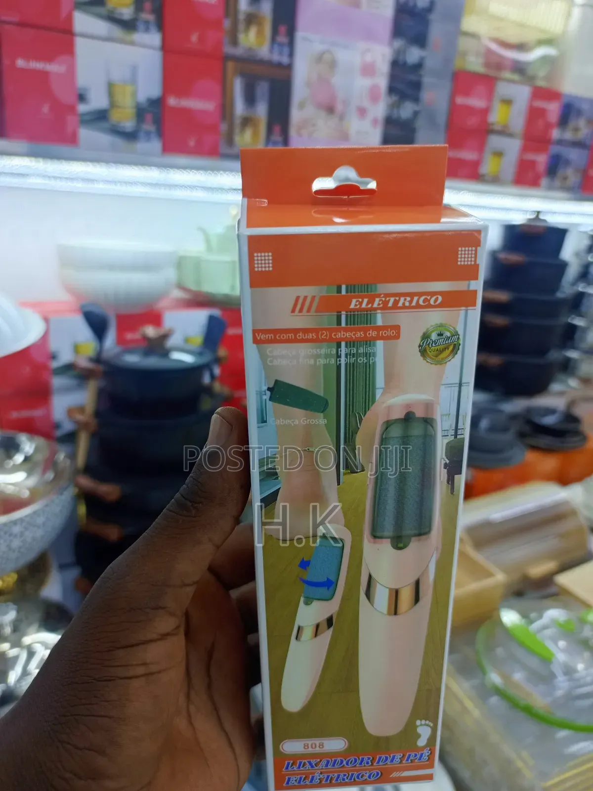 Electric Foot Sander.