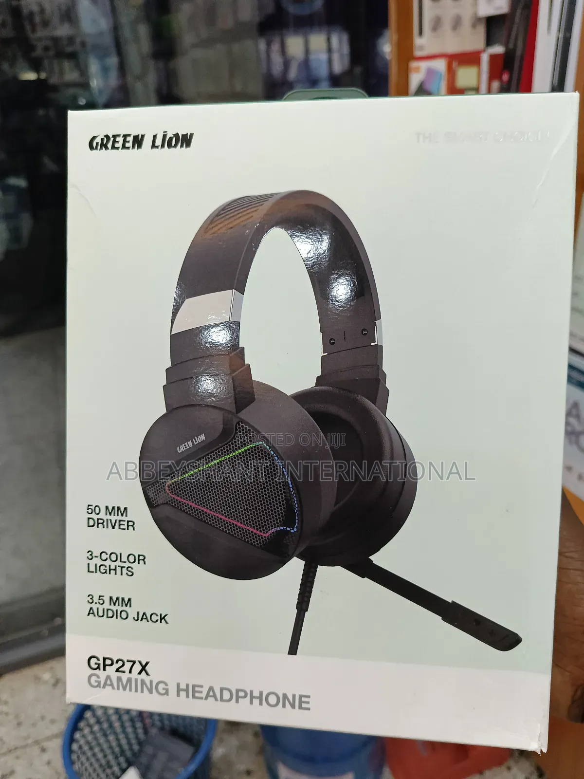 Gaming Headphones Green Lion Gp27x Gaming Headphone.