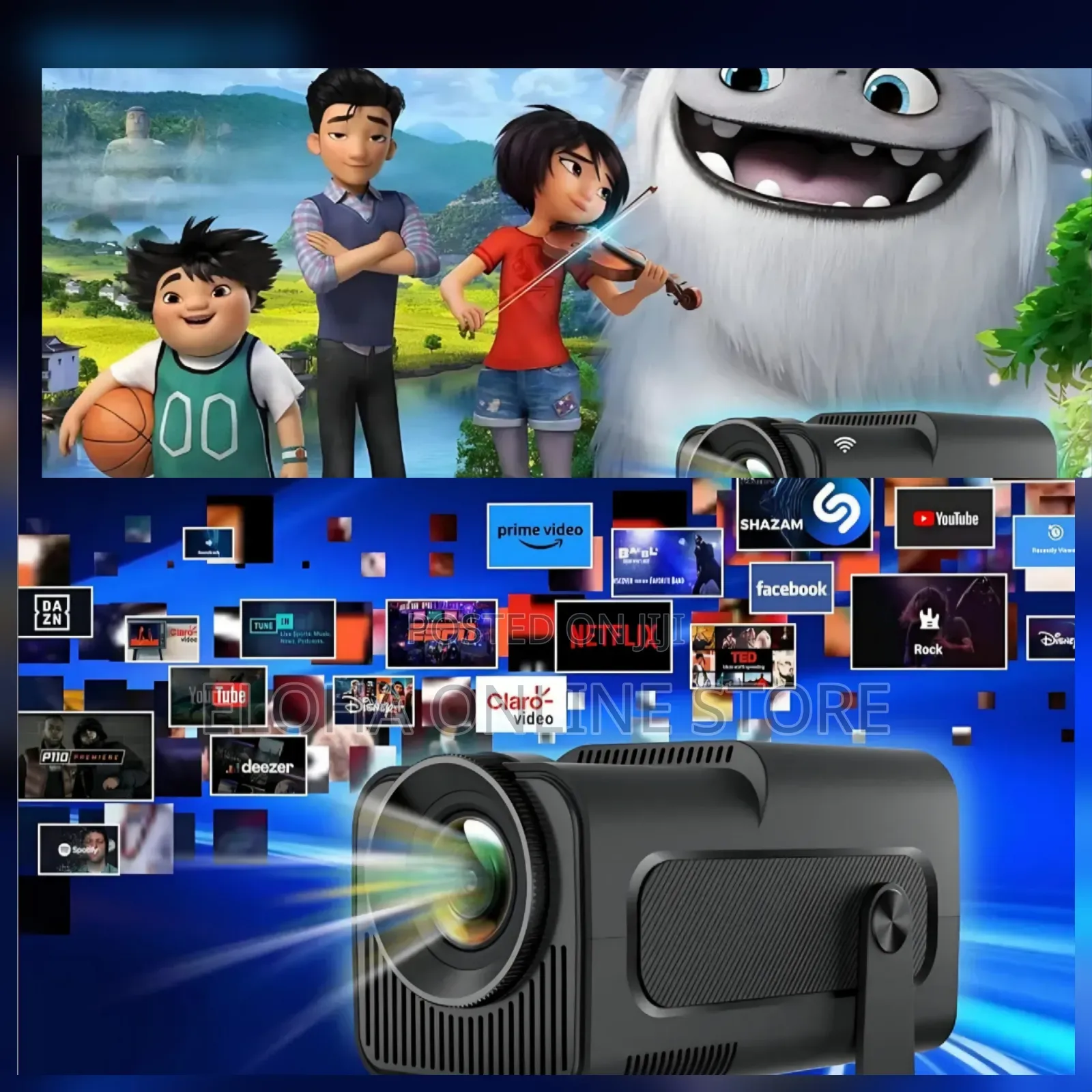 Hy320 Smart Android Projector