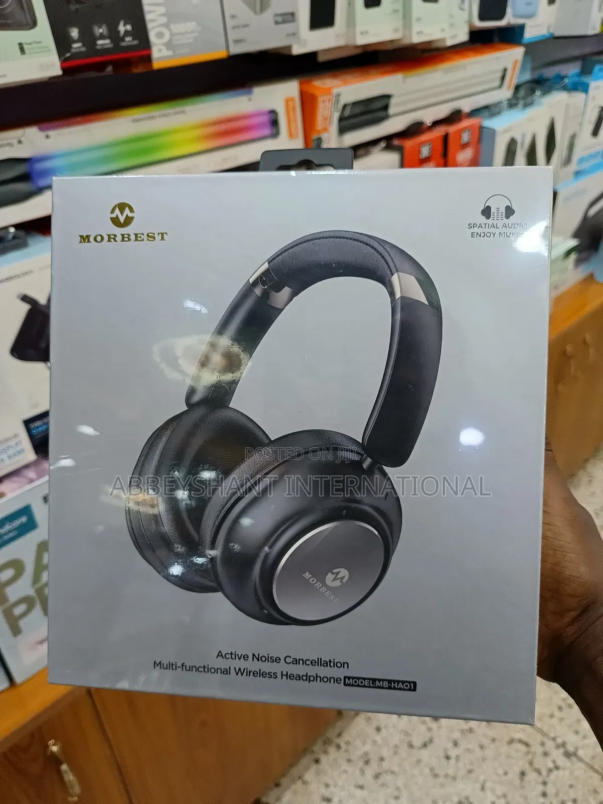 Morbest Headphone Multi-Functional Wireless Headphones.