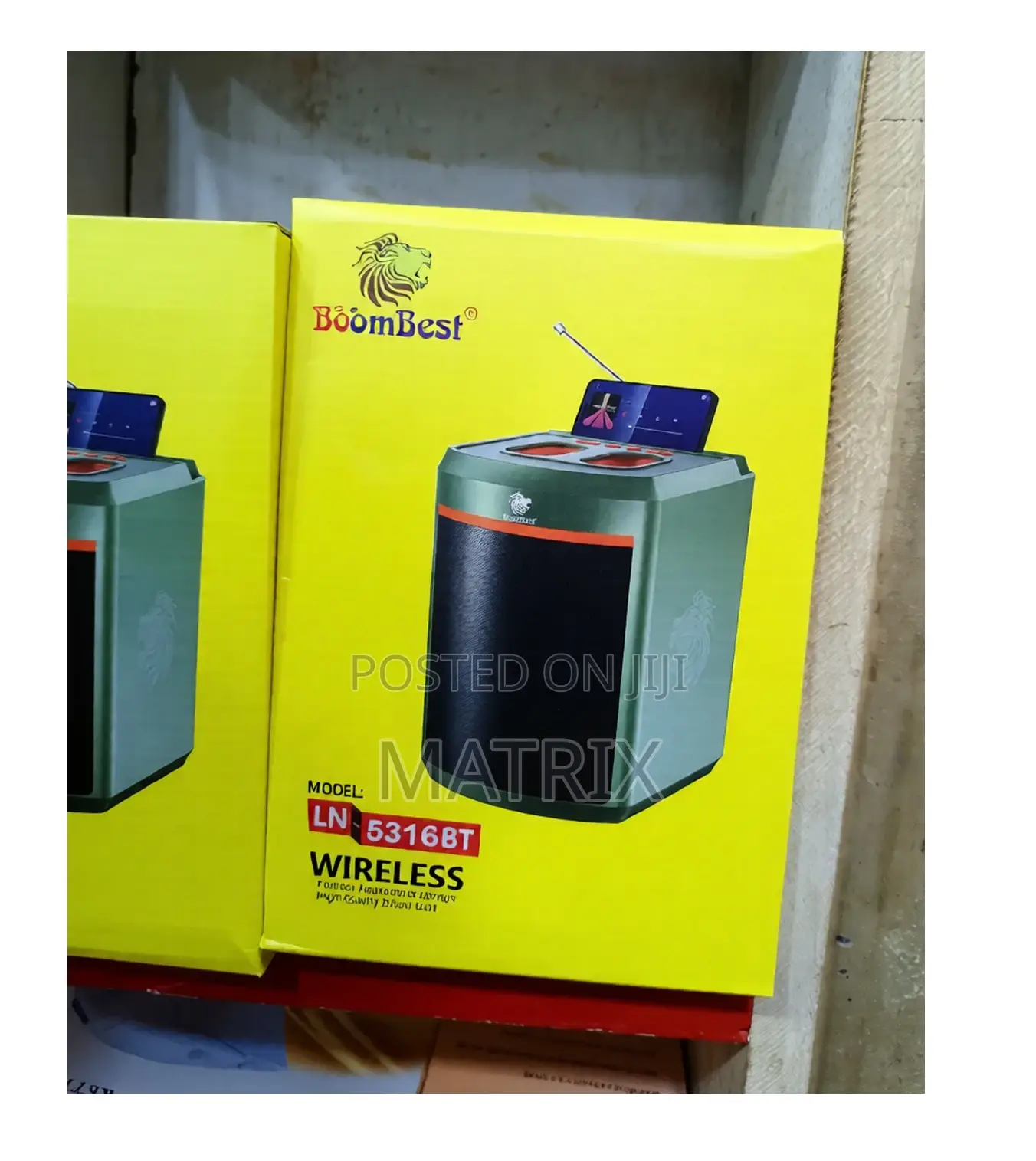 Boombest Ln-5316bt Super Base Wireless and Radio Speaker