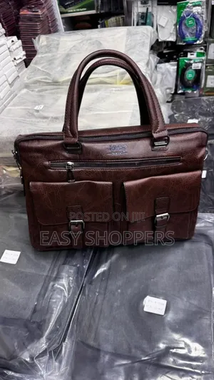 Jeep Vintage Business Handbag in Pu Leather Laptop Bag