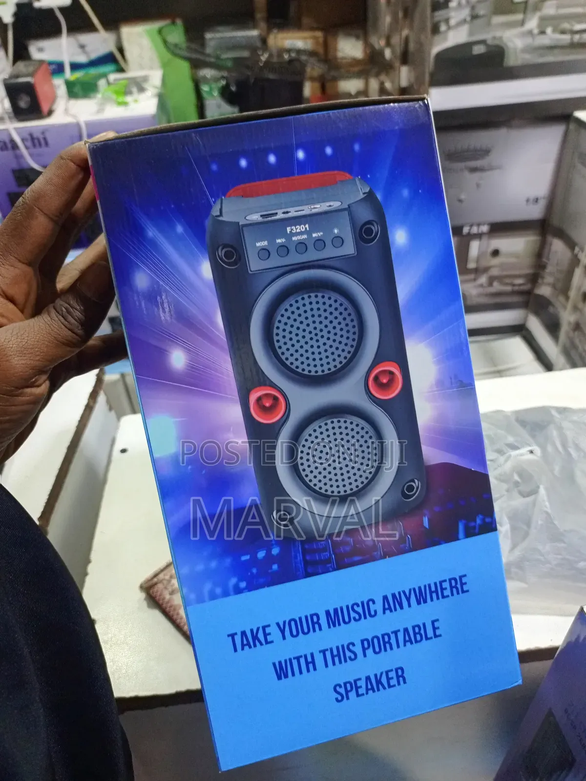 FQL F3201 Rechargeable Portable Speaker.