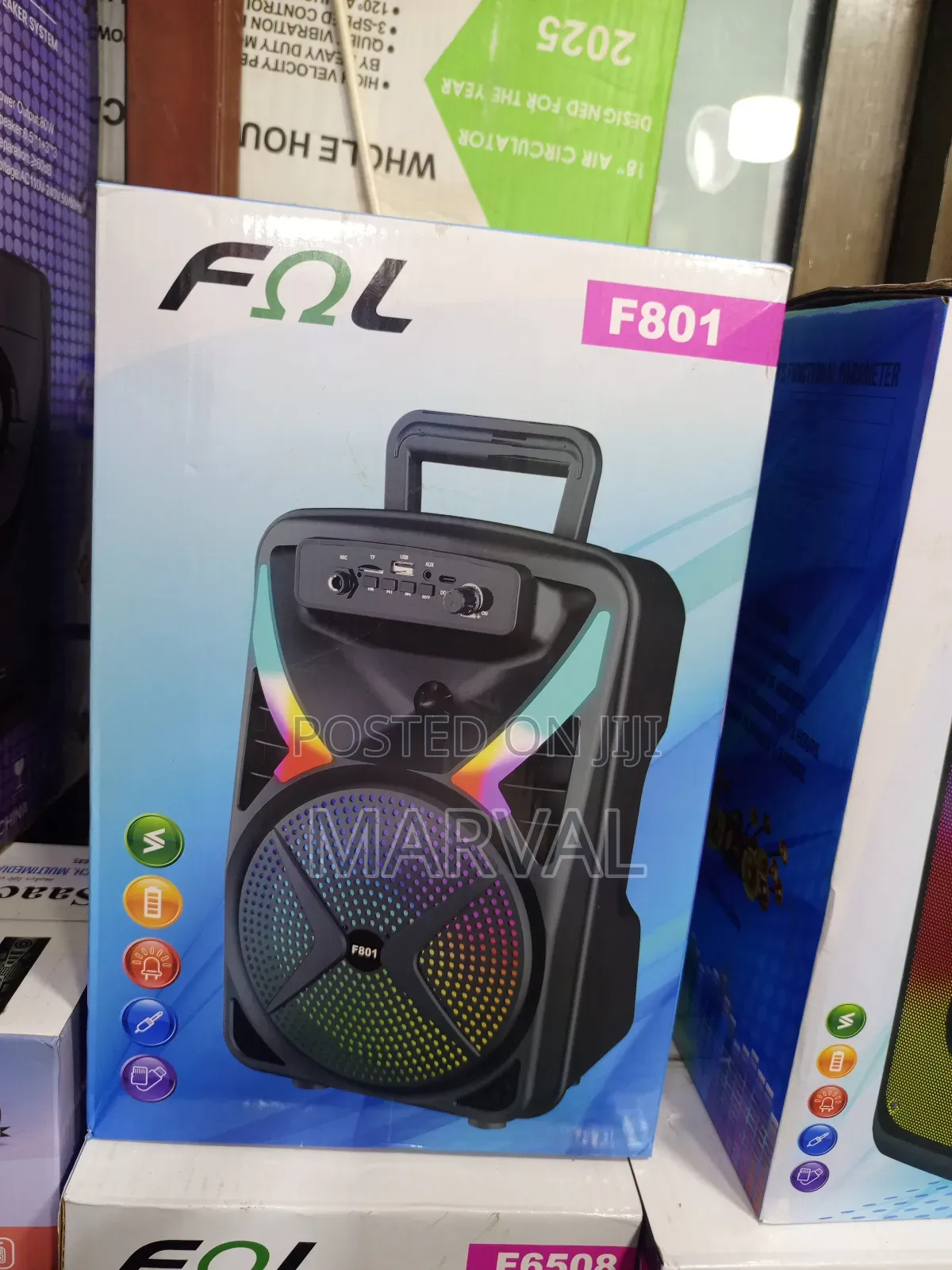 F801 Portable Bluetooth Speaker.