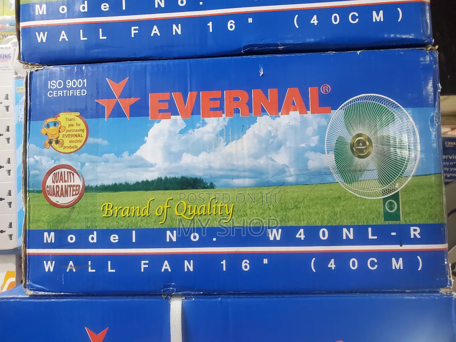Evernal 16" (40 Cm) Wall Fan