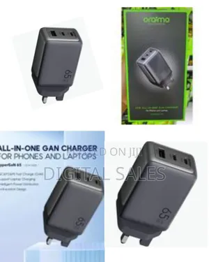 Oraimo 65w All-in-One Gan Wall Charger Kit With 100w Cable, Hyper Gan