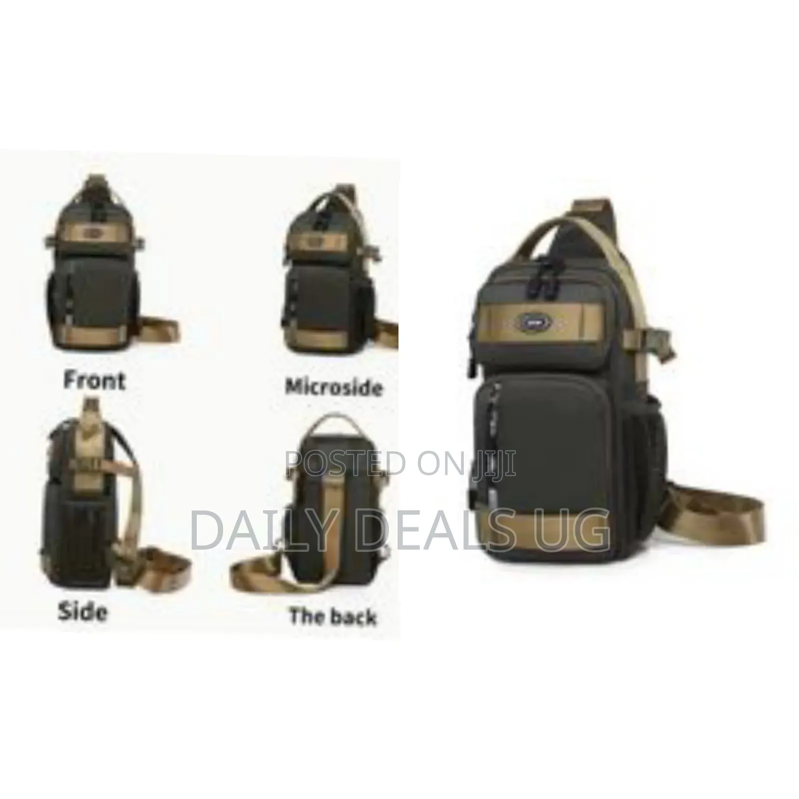 Tactical Sling Backpack, Large Capacity Crossbody Shoulder Bag