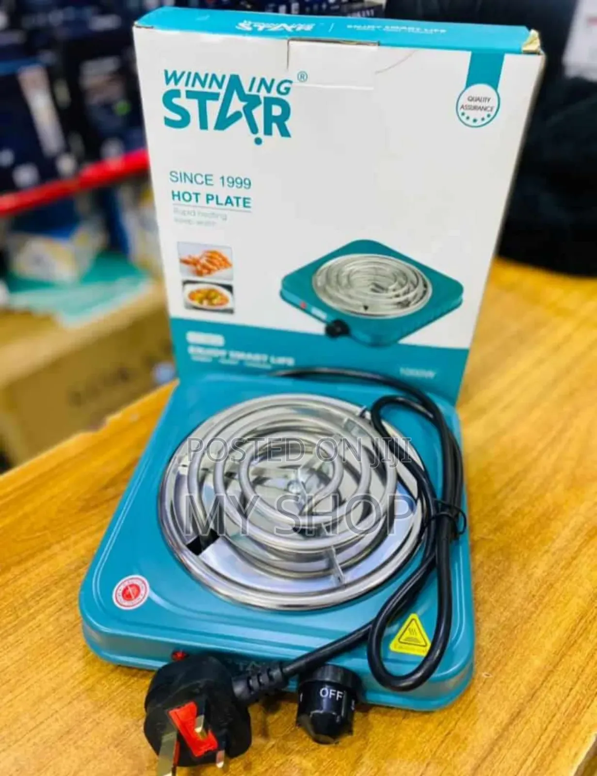 Winning Star Single Burner Electric Hot Plate.