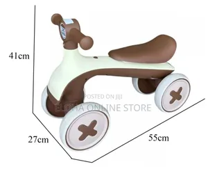 Cutey Four-Wheel Baby Balance Bike