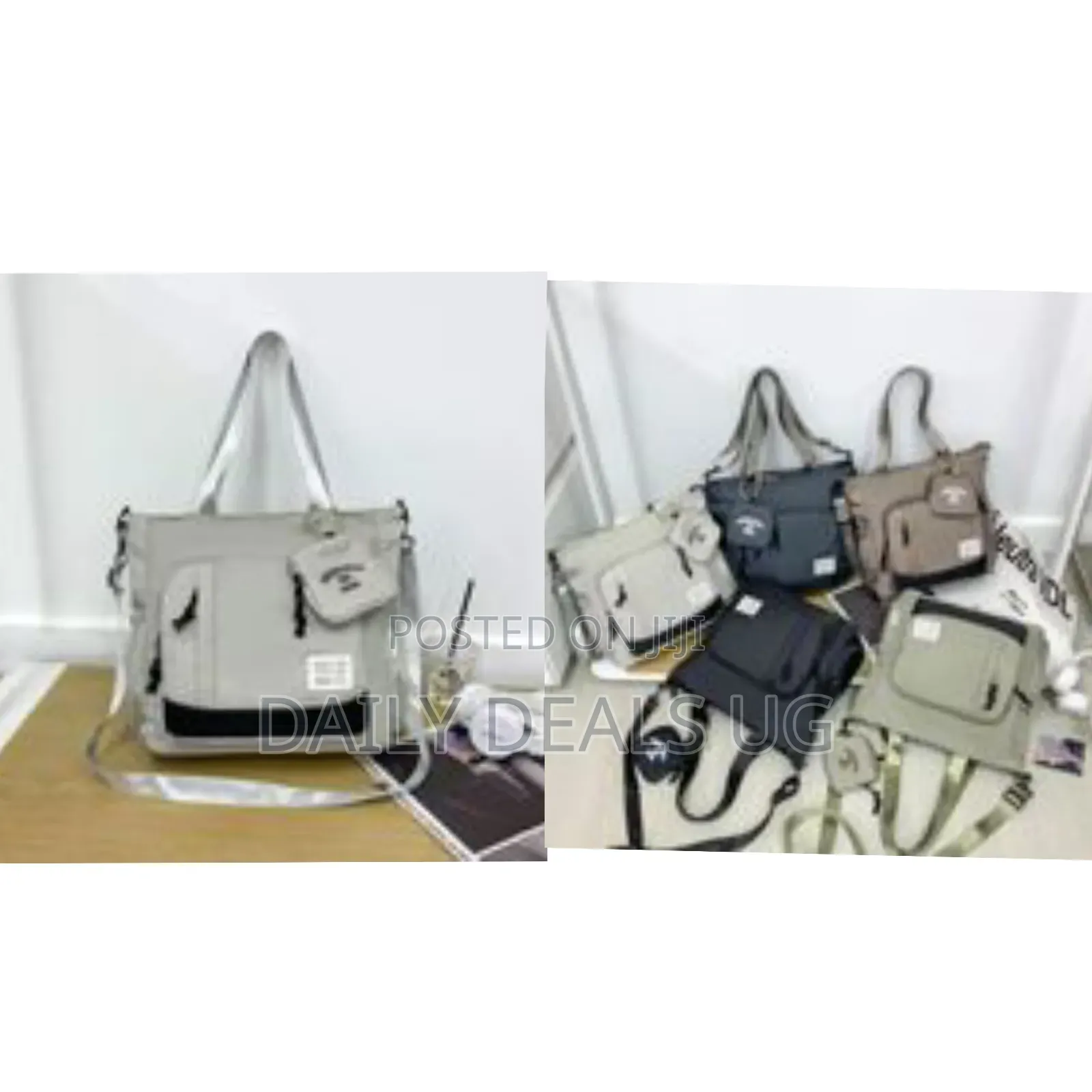 Women's Large Capacity Tote Bag With Multi-Pocket Organizer Attached