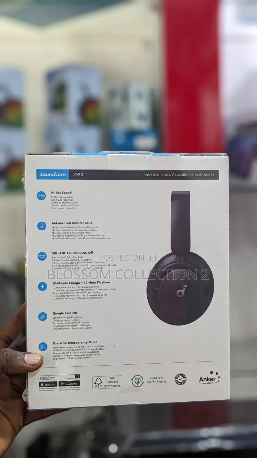 Soundcore Q30 by Anker, Hybrid Active Noise Cancelling Headphones