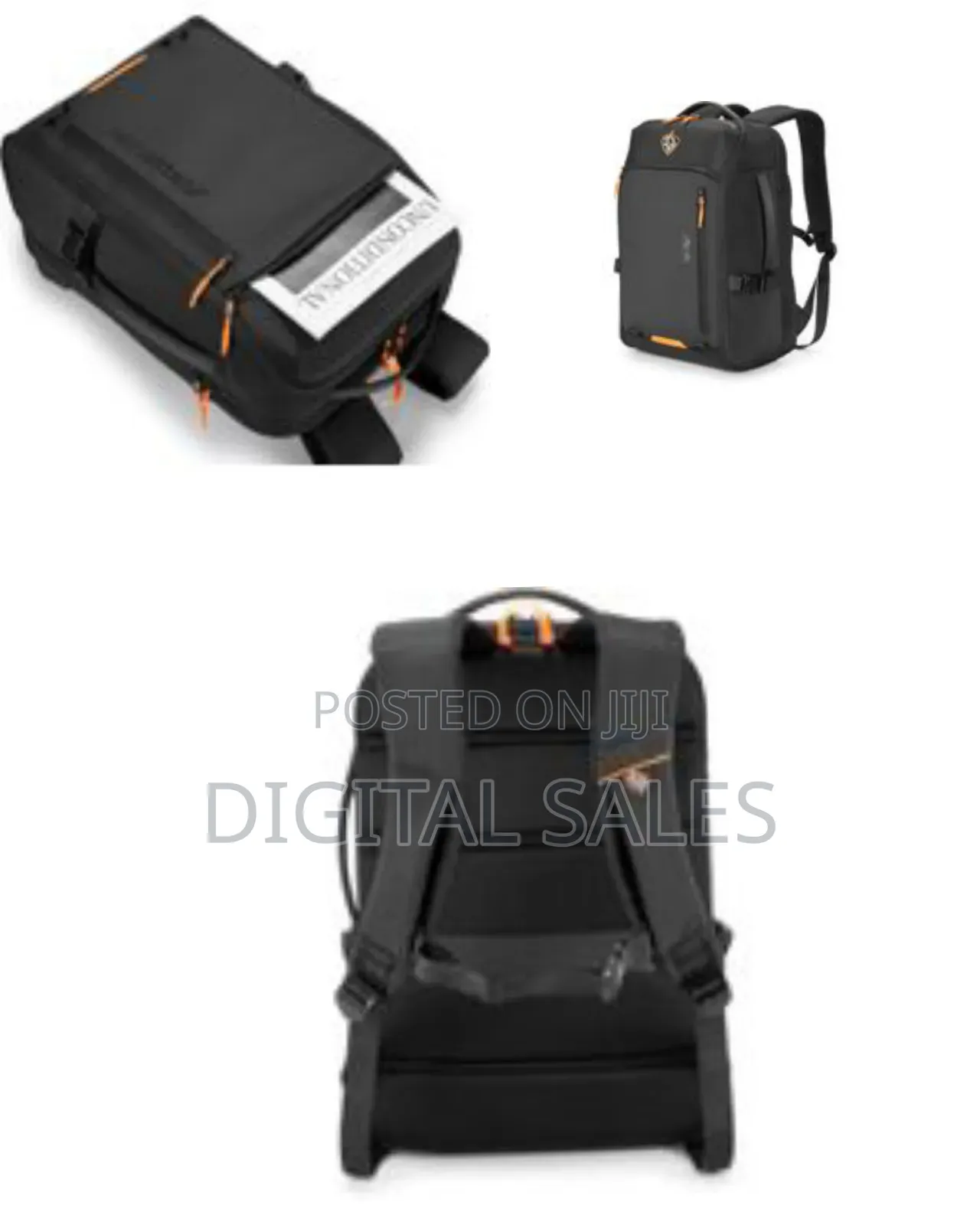 Porodo Gaming Water-Resistant Pu Laptop Backpack and Ps5
