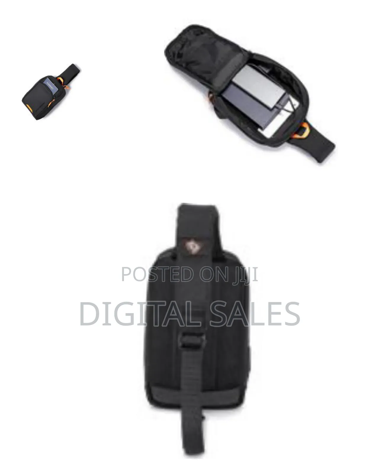 Porodo Gaming Cross Body Bag, Pd 40w Type-C Charging Port