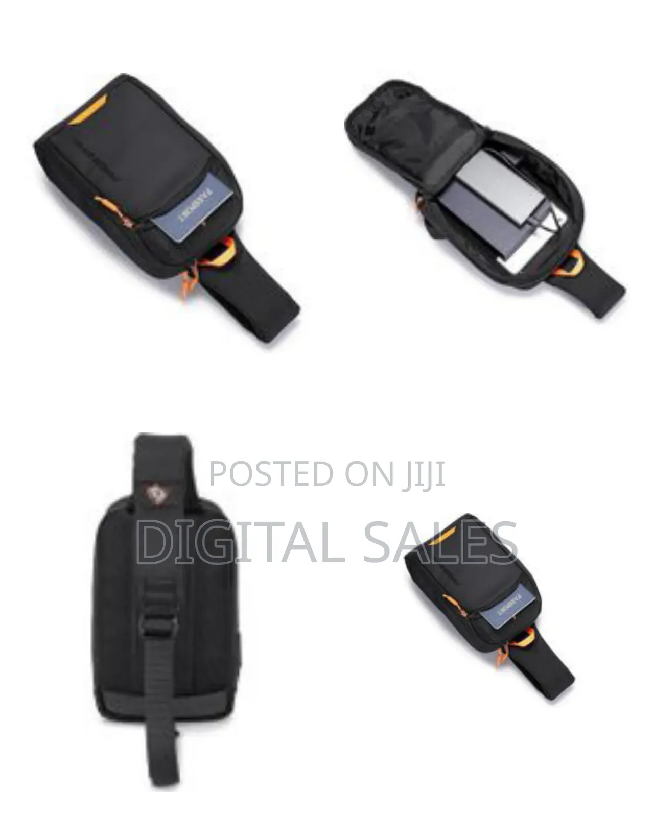 Porodo Gaming Cross Body Bag, Pd 40w Type-C Charging Port