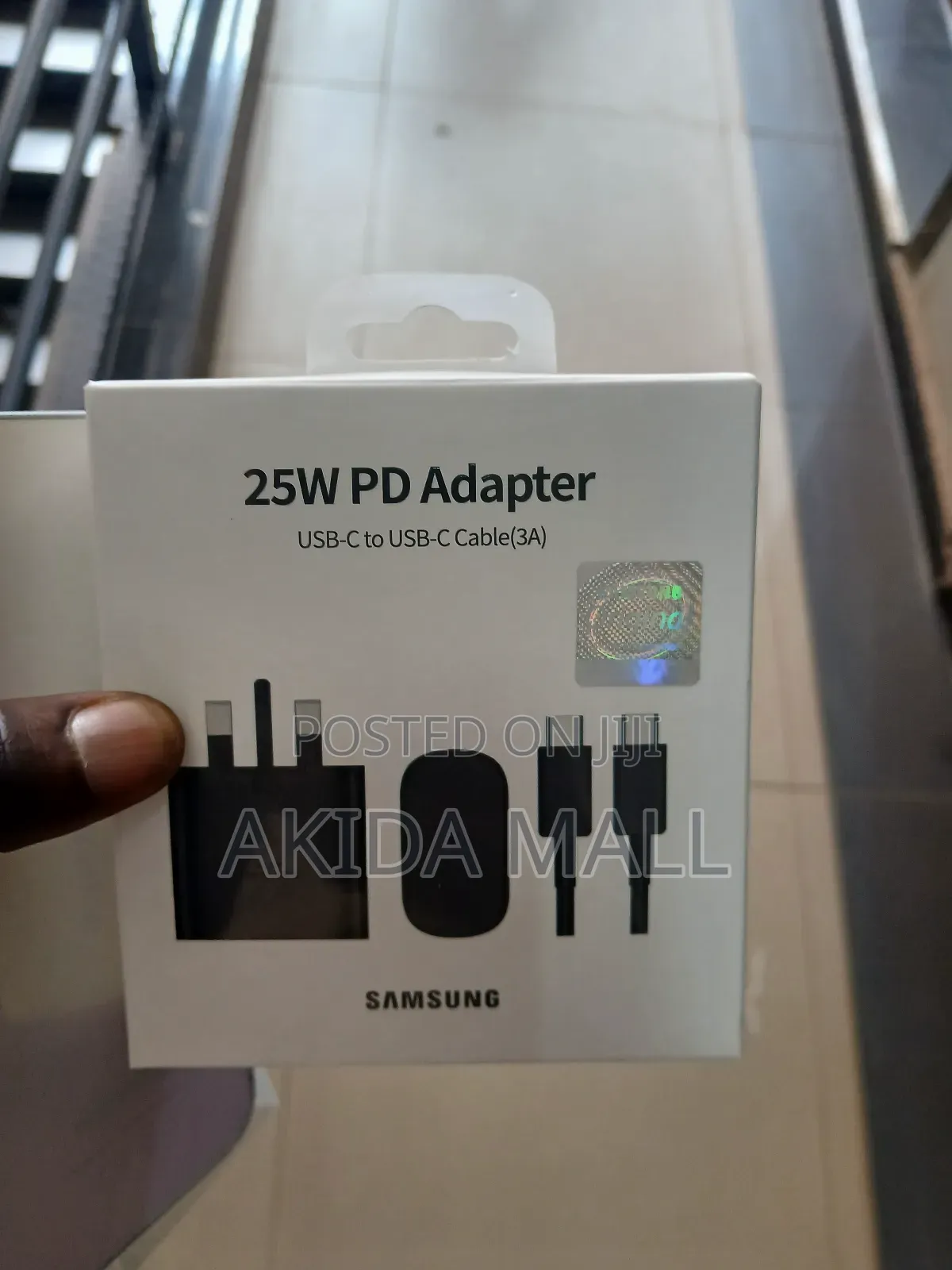 Samsung 3a 25w Pd Power Adapter Usb-C T Usb C Cable Super Fast Charger