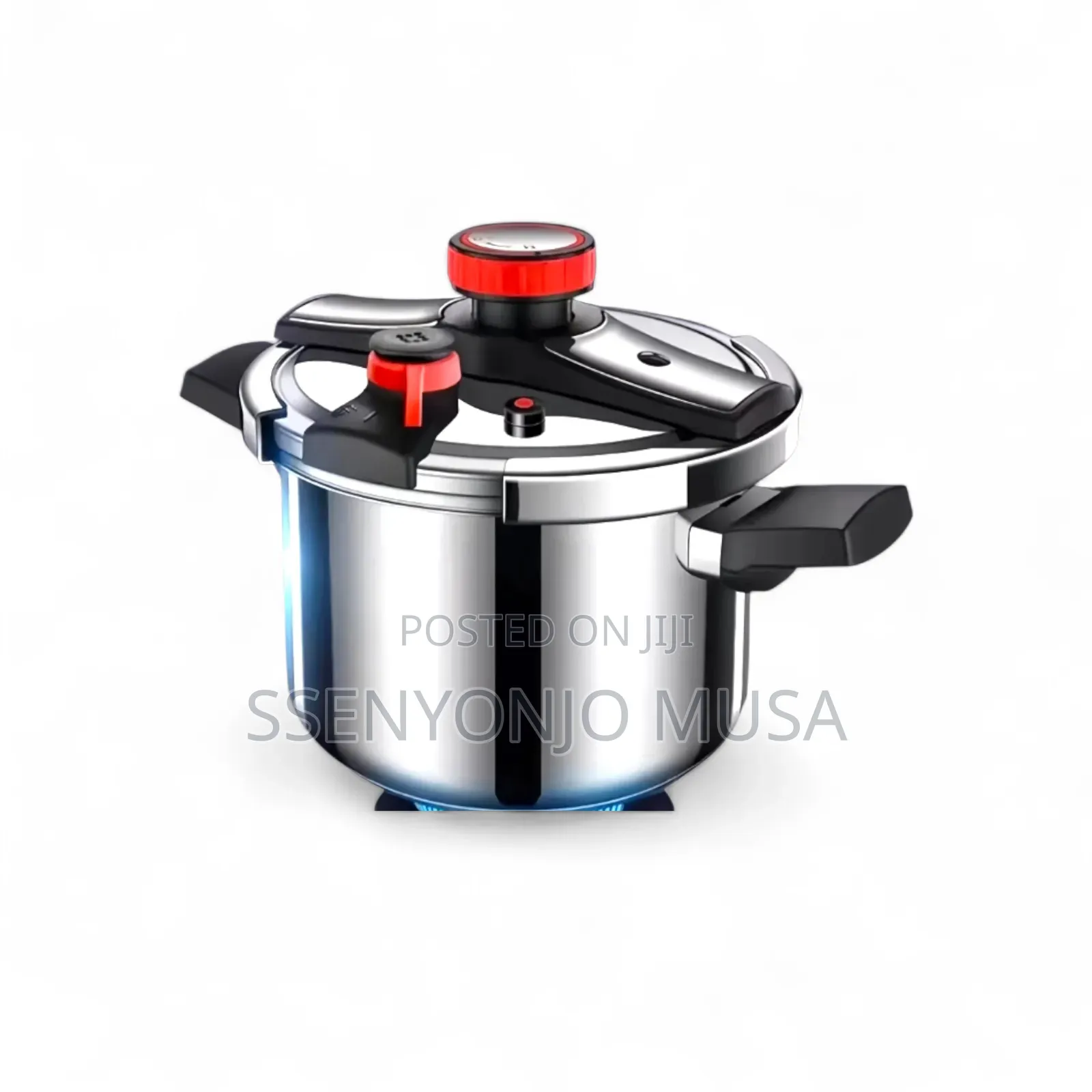 Stainless Steel Pressure Cooker 12l – Large Capacity Fast Cooking Pot.