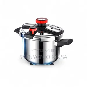 Stainless Steel Pressure Cooker 12l – Large Capacity Fast Cooking Pot.