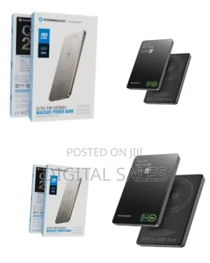Powerology Ultra-Thin 5000mah Magsafe Power Bank, Portable