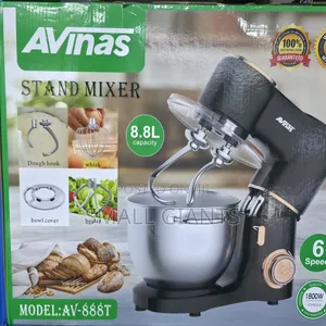 Avinas 8.8 Litres Stand Mixer, Model: Av-888t