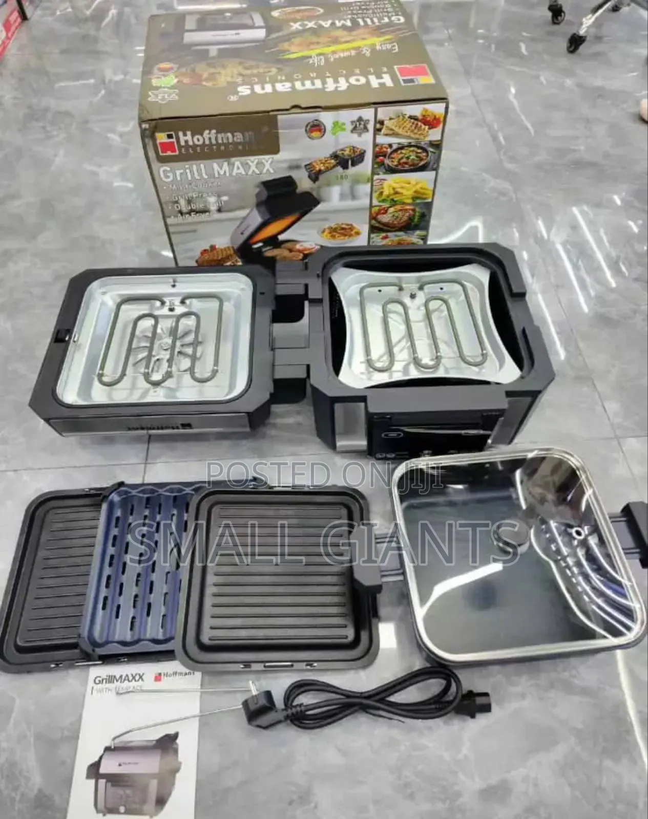 Hoffmans Grill Maxx (Model: Hm-793) Multifunctional Cooker